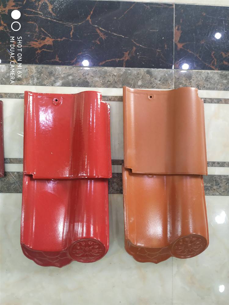 煙臺(tái)陶瓷彩瓦 墻頭瓦 盧卡瓦 不退色