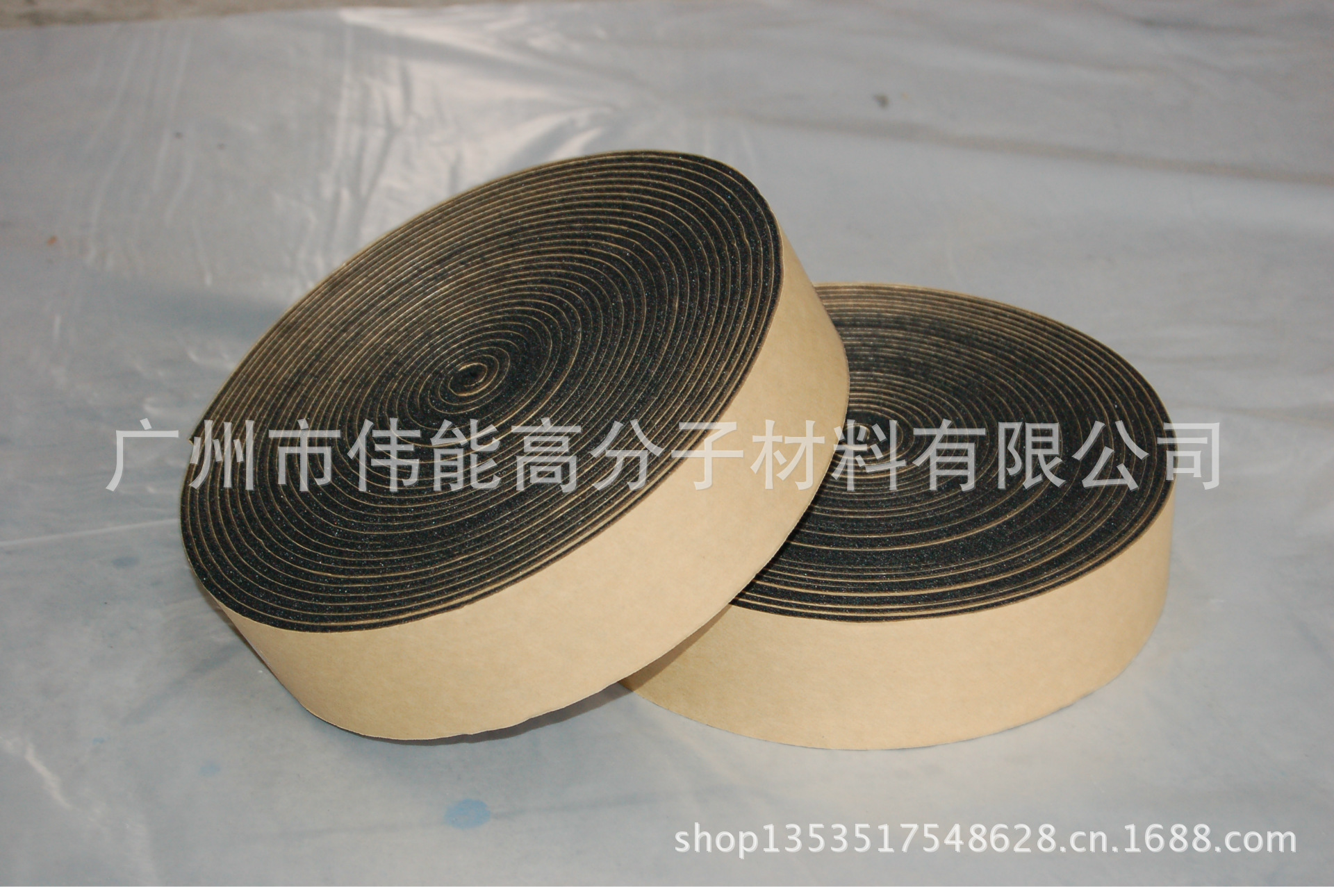 高密度環保膠帶 隔音減震降噪材料 窗門貼合 可定做各種規格示例圖2